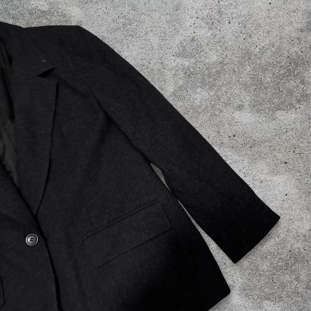 Vintage Pendleton Petite Women's Black Jacket Blazer Size 10 100% Wool Button - Picture 3 of 5